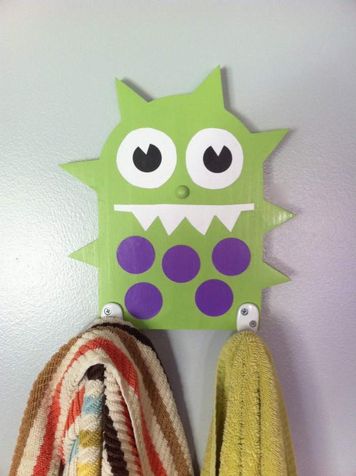 Móc treo đồ hình ngộ nghĩnh cho bé