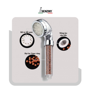 Vòi sen đổi màu Super Nano Love - Senziny 12 Vòi sen đổi màu Super Nano Love