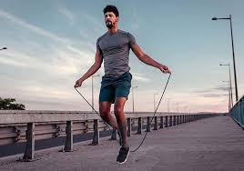 Nhảy dây làm nóng người