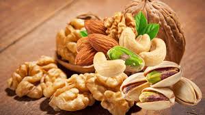 Hạnh nhân, óc chó, hạt dẻ
