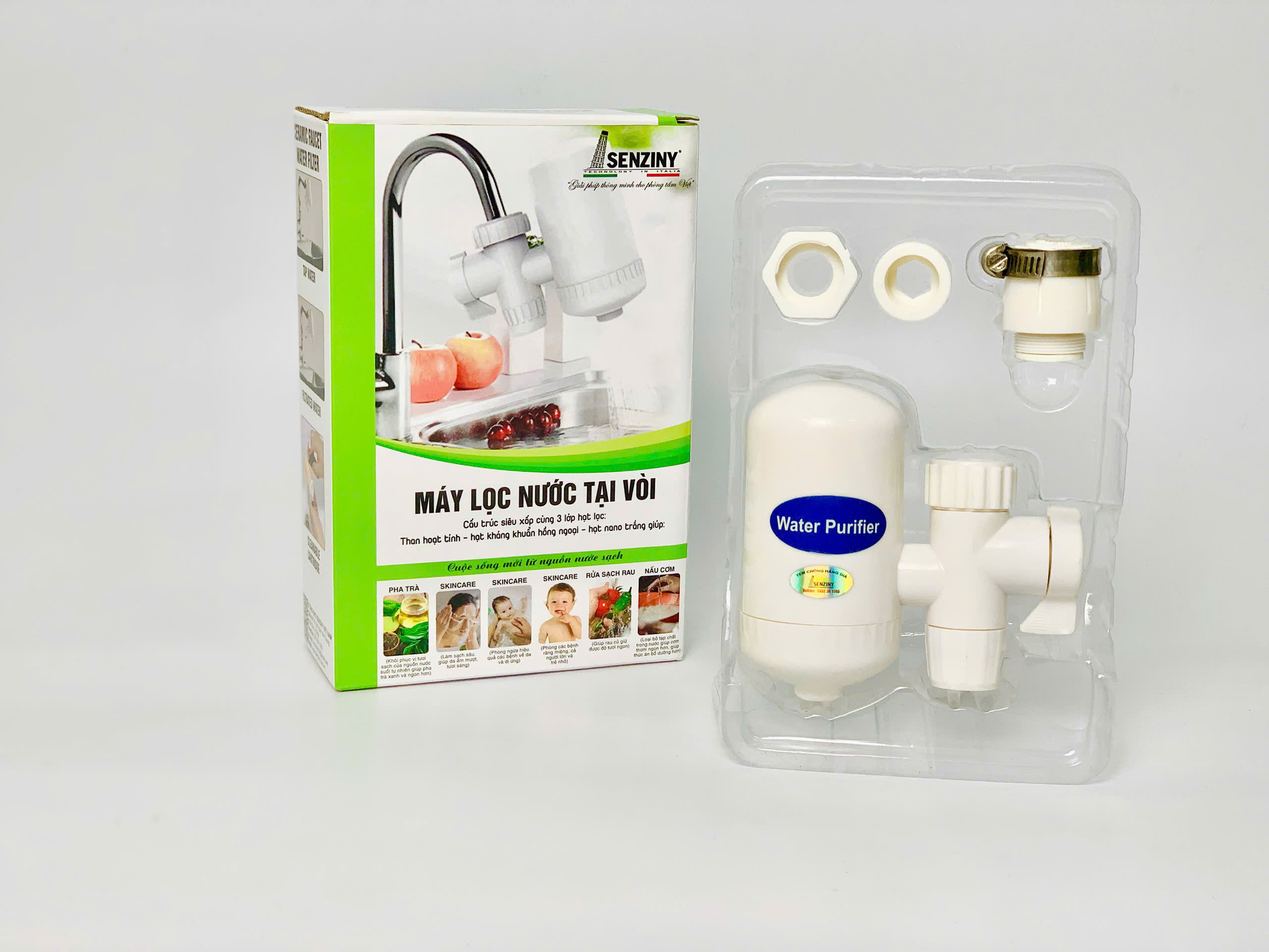 Hạt lọc khoáng chất Nano giúp bổ sung khoáng chất, khử mùi clo