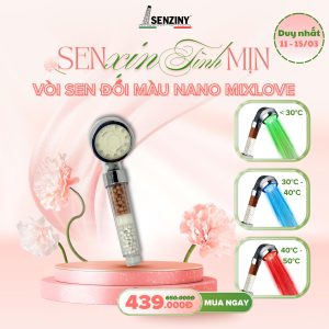 Vòi sen đổi màu Nano Mixlove
