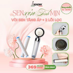 Combo 2 tăng áp + 2 Lõi lọc