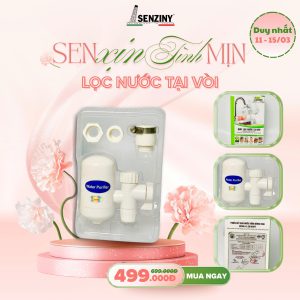 Lọc nước tại vòi Senziny - Xu hướng sống xanh