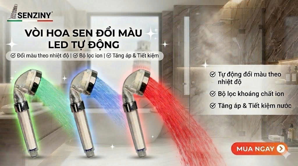 Banner Sen vòi đổi màu