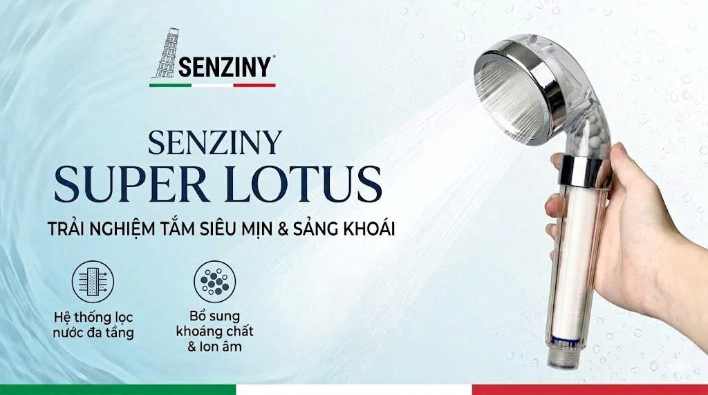 Banner vòi sen tăng ăp